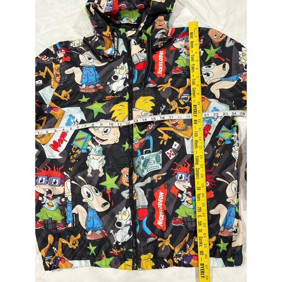 EUC Members Only X Nickelodeon Windbreaker Jacket Size Large - Picture 5 of 6